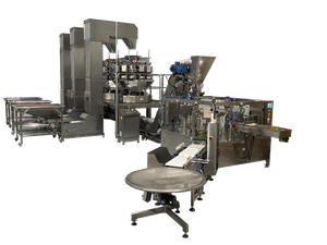 Роторная машина для подсчета и упаковки готовых пакетов RP8-300/350CW