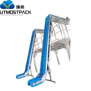 Ленточный конвейер/большой угол наклона