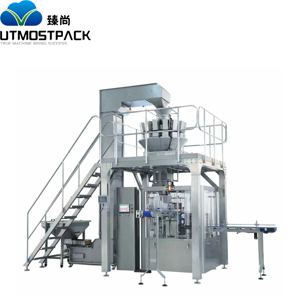 Single Lane Nuts Tub Fill Seal Machine RPC-60